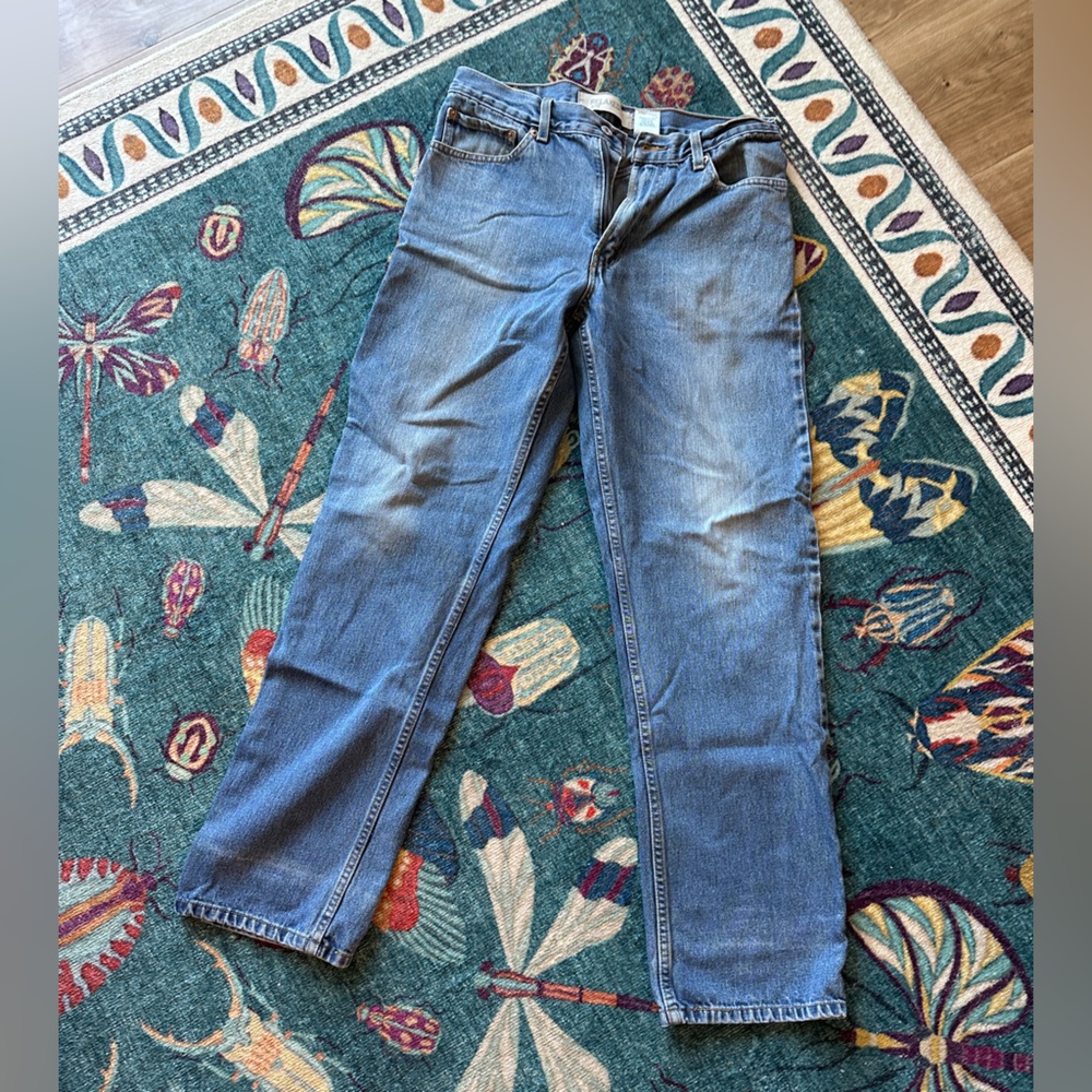Levi relaxed fit 550 denim jeans 33/34
